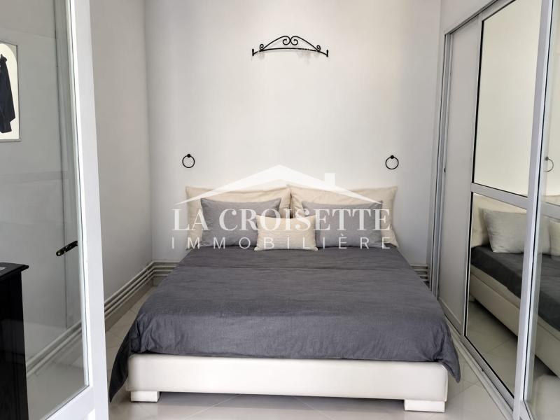 S+2 meublé avec jardin à Gammarth